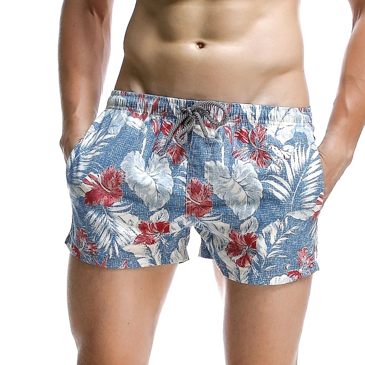 SEOBEAN Men’s Beach Board Shorts | Lightweight & Casual