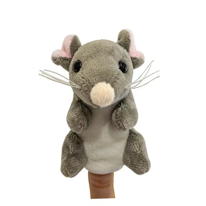 Animal Family Finger Puppets – Soft Plush Storytelling Toys for Kids
