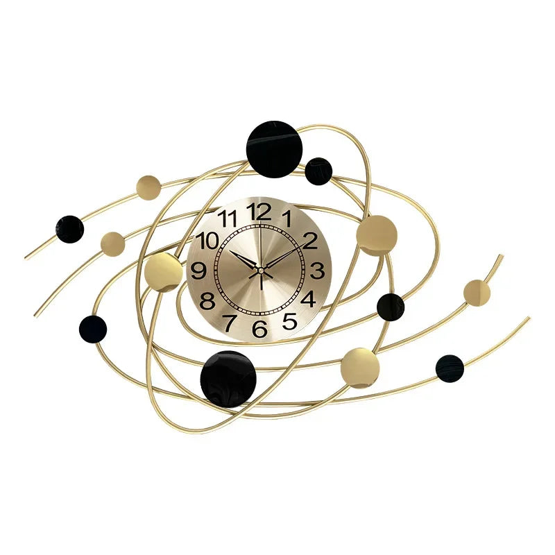 Elegant 6.6" Luxury Wall Clock – Modern Decorative Clock for Living Room & Kitchen