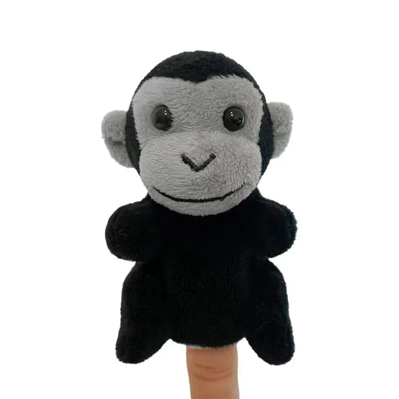 Animal Family Finger Puppets – Soft Plush Storytelling Toys for Kids