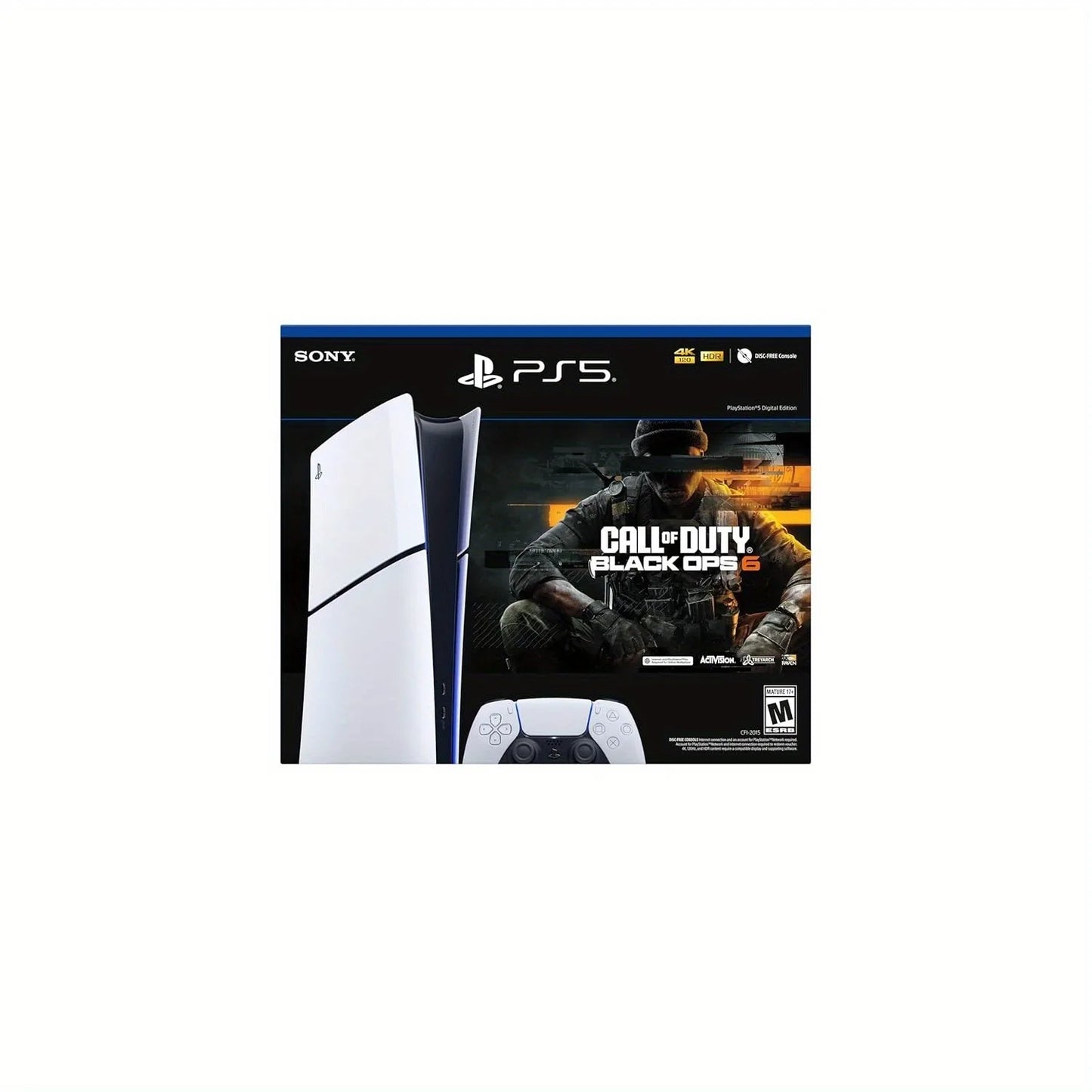 PS5 Slim Digital Edition + Call of Duty: Black Ops 6 – 1TB Bundle