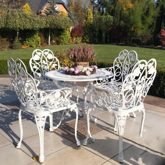 Nordic Luxury Garden & Balcony Table – Modern Multifunctional Design