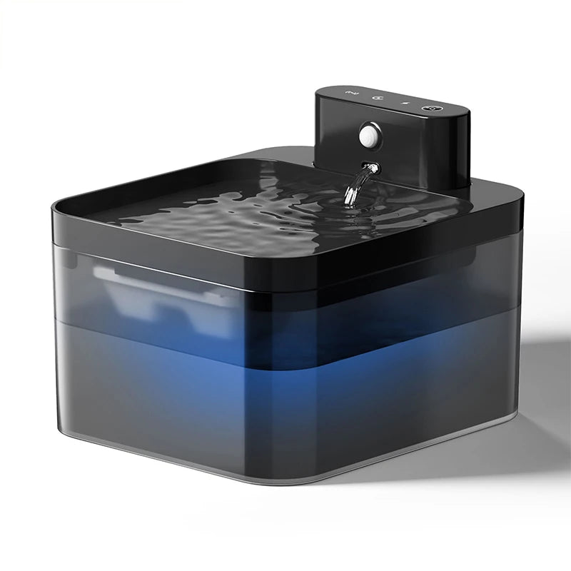 Wireless Smart Pet Water Fountain – Infrared Sensor