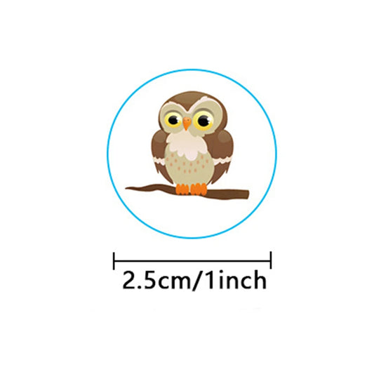 Animal Reward Stickers for Kids – 100-500pcs Cute Cartoon Motivation Stickers for Gifts & School
