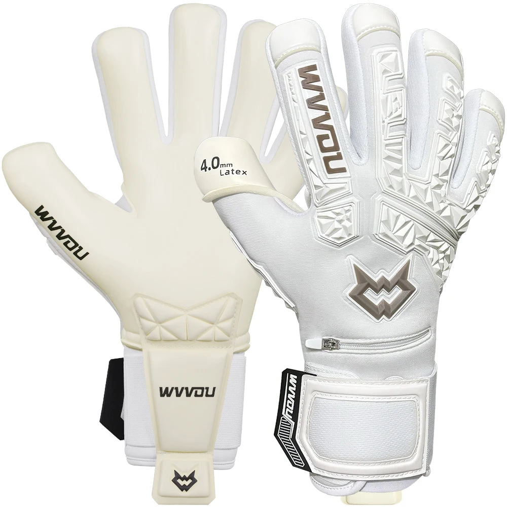 Elite Goalkeeper Gloves with Finger Protection – Adults & Youth | Pro Grip & Safety