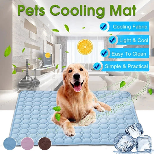 Breathable Cooling Pet Mat – Summer Bed for Dogs & Cats