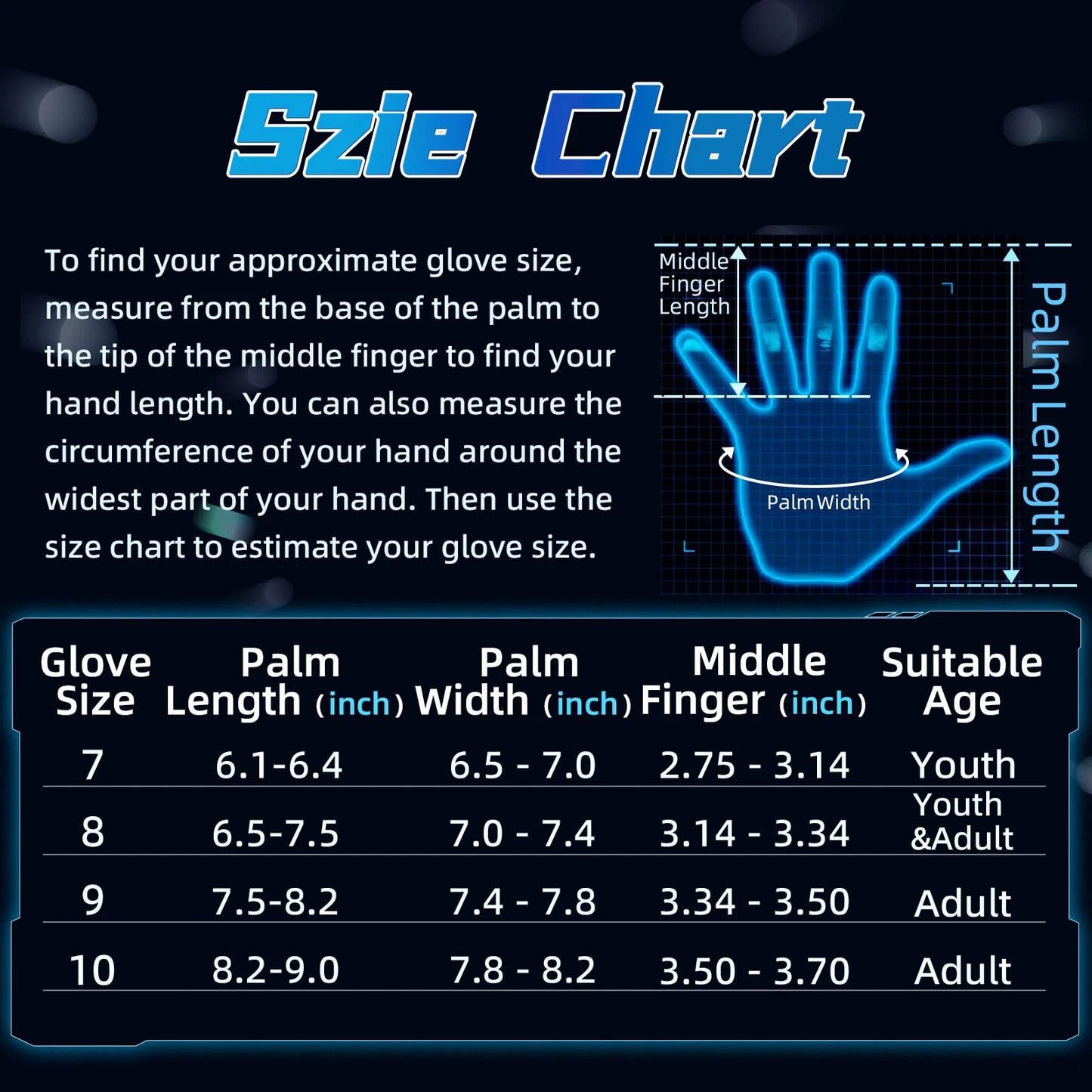 Pro Soccer Goalkeeper Gloves with 5 Removable Finger Saves – Adult & Youth Sizes