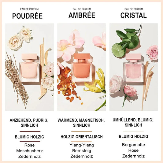 90ml Floral Musk Eau de Parfum – Long-Lasting Women's Perfume