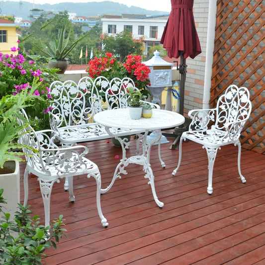 Nordic Luxury Garden & Balcony Table – Modern Multifunctional Design