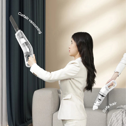 Wireless Handheld Vacuum Cleaner – 10000PA Rechargeable for Home & Car