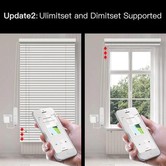 Smart Motorized Roller Shade Kit – App & Voice Control Compatible