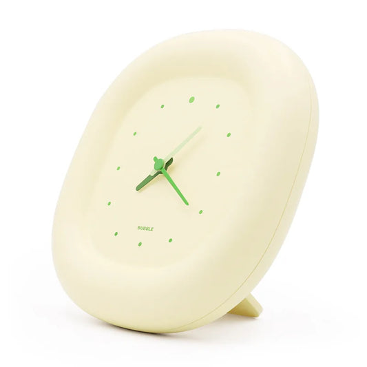 Bubble Style Silent Wall Clock – Self-Adhesive Quartz Watch
