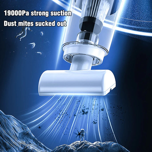 Wireless Handheld Vacuum Cleaner – 10000PA Rechargeable for Home & Car